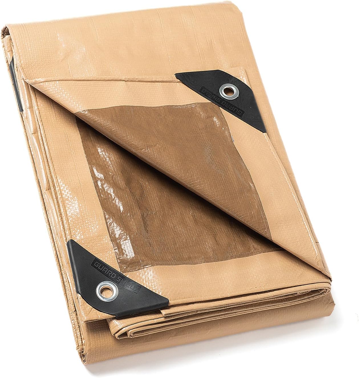 Guard Shield Telone di Copertura con Occhielli 3x6m, Beige - immagine 1