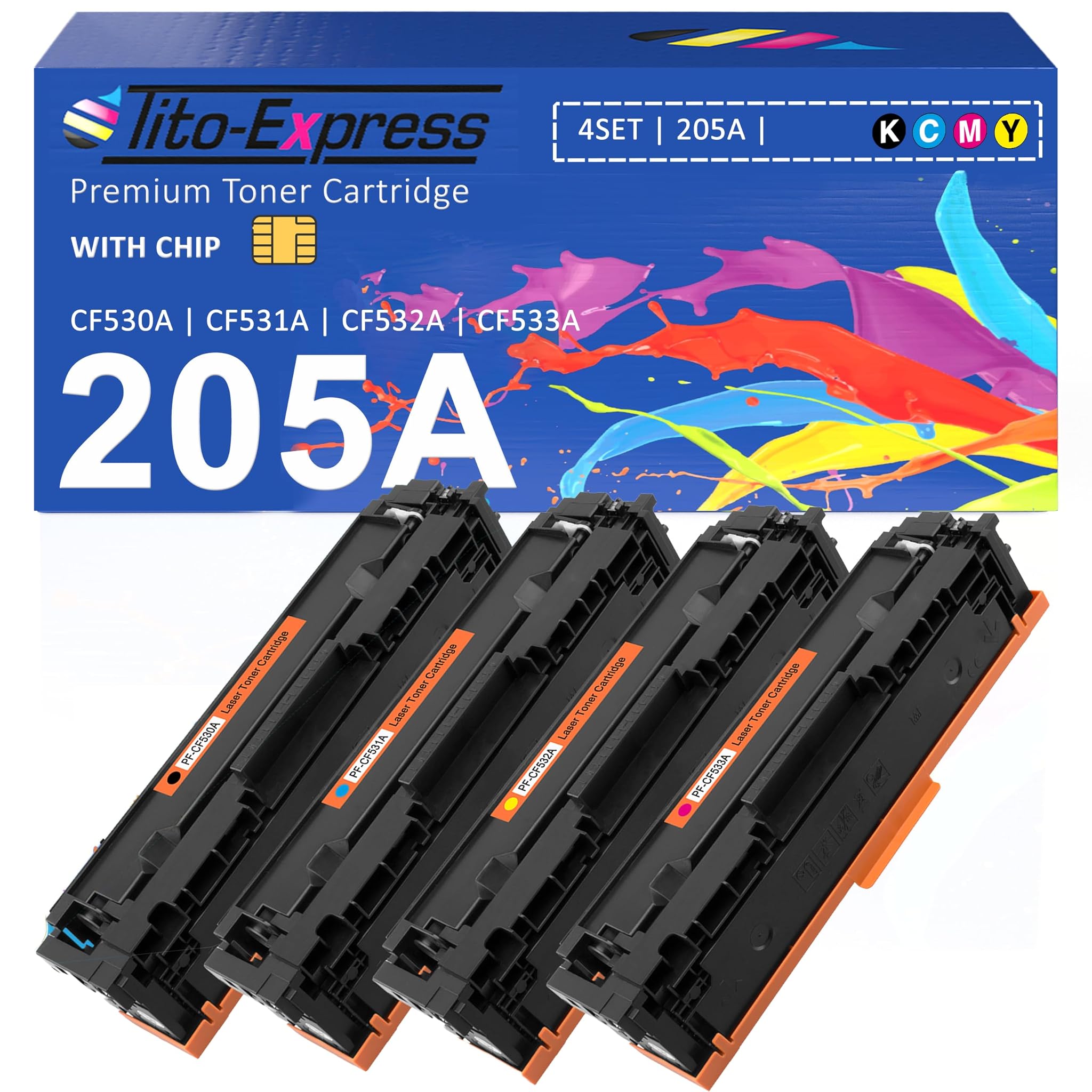 Toner compatibile 205A 205X XL per HP Color LaserJet Pro