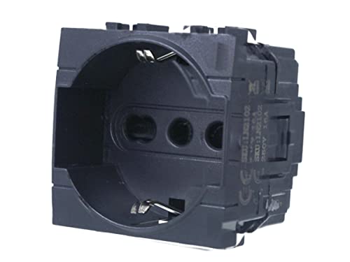 Presa Schuko 2P+T 16A, Compatibile Bticino Living Light