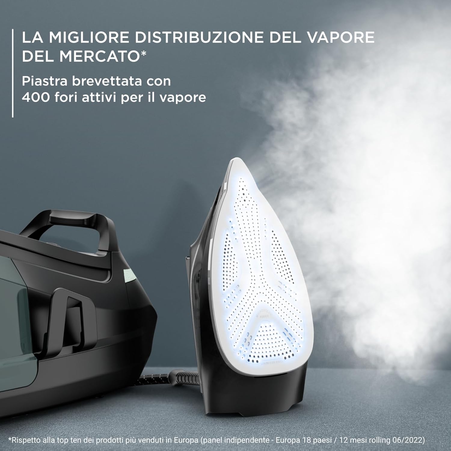 Rowenta Eco Steam Pro - Ferro da Stiro a Vapore 7.6 Bar - immagine 5