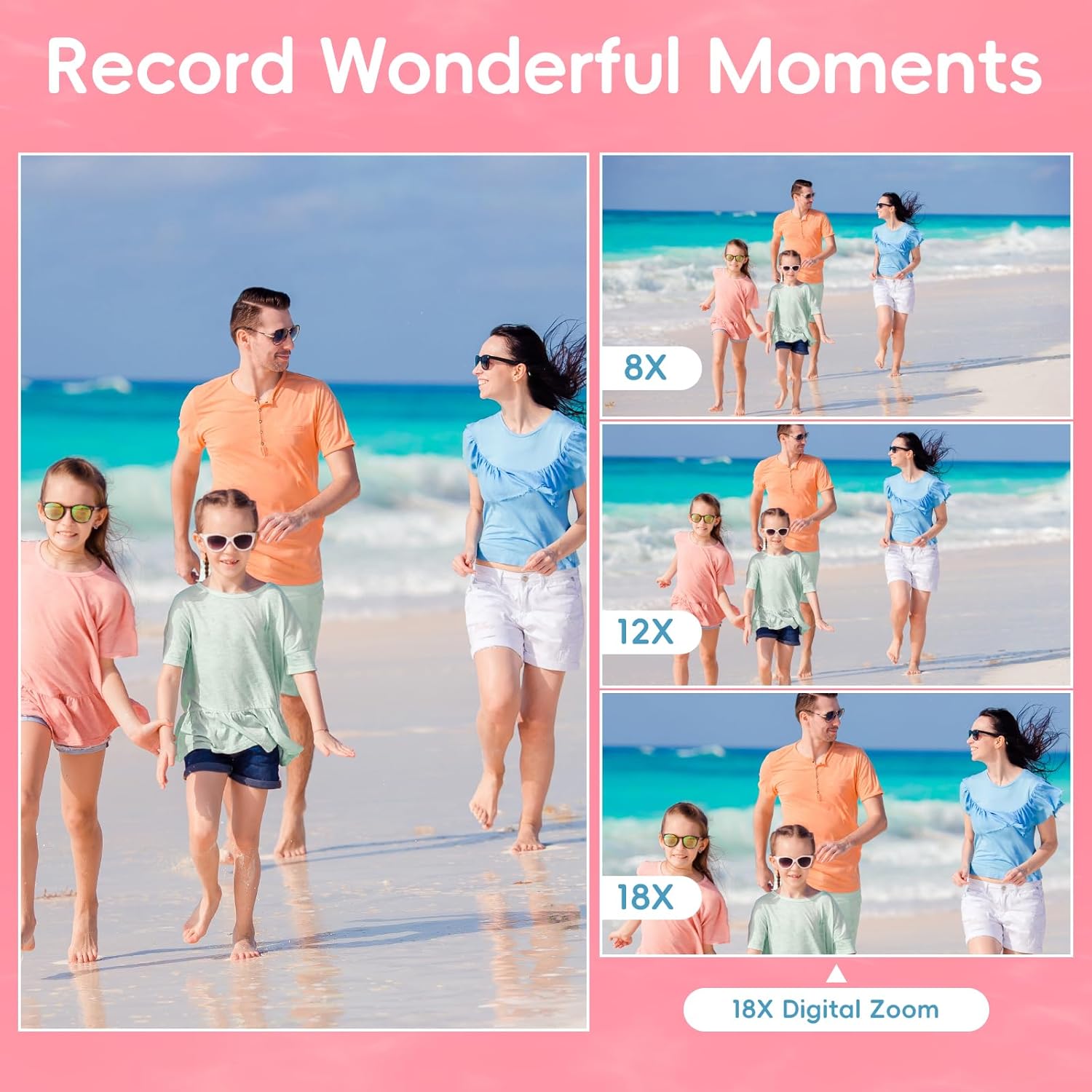 Maxmango Macchina Fotografica Digitale Impermeabile 10FT - immagine 6