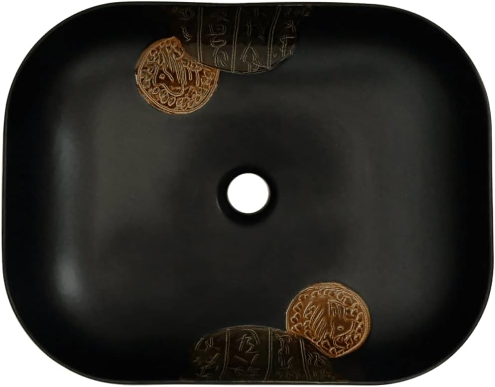 Vidaxl Lavabo da Appoggio Rettangolare 48x37,5x13,5 cm - immagine 6