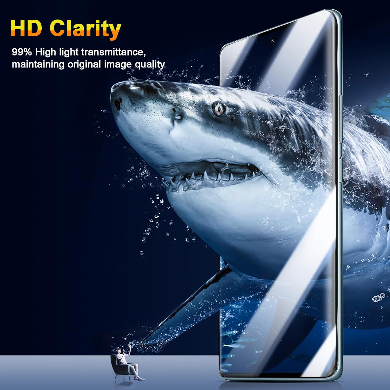 Qulloo Vetro Temperato per Xiaomi Redmi Note 14 Pro 4G - immagine 5