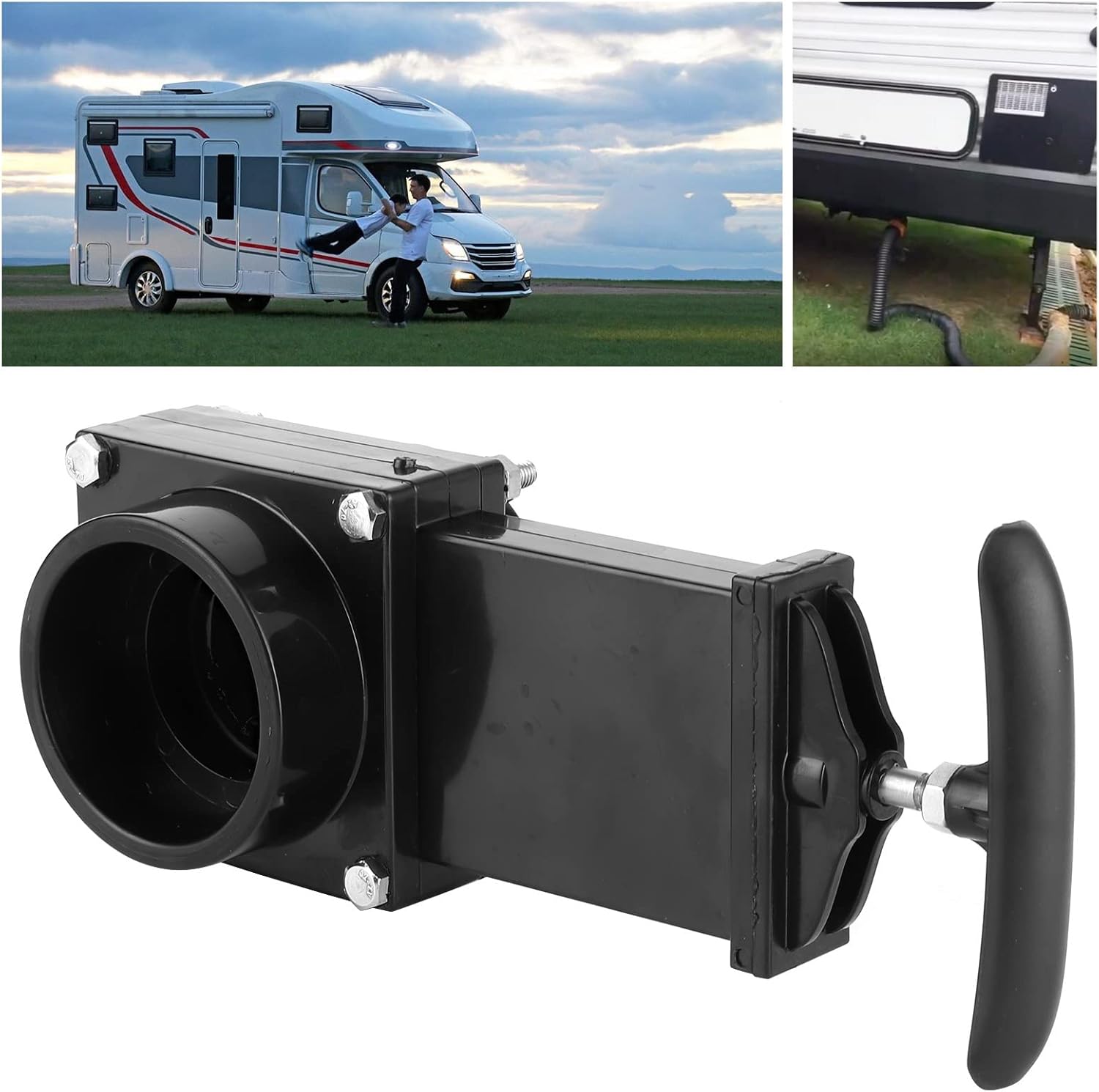 Valvola per Fognature Camper 50mm con Maniglia - immagine 5