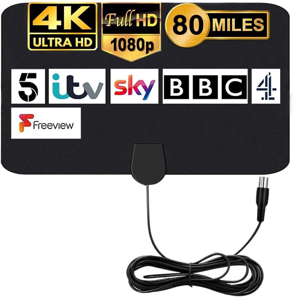 Antenna TV Digitale Interna Freeview 4K 1080P