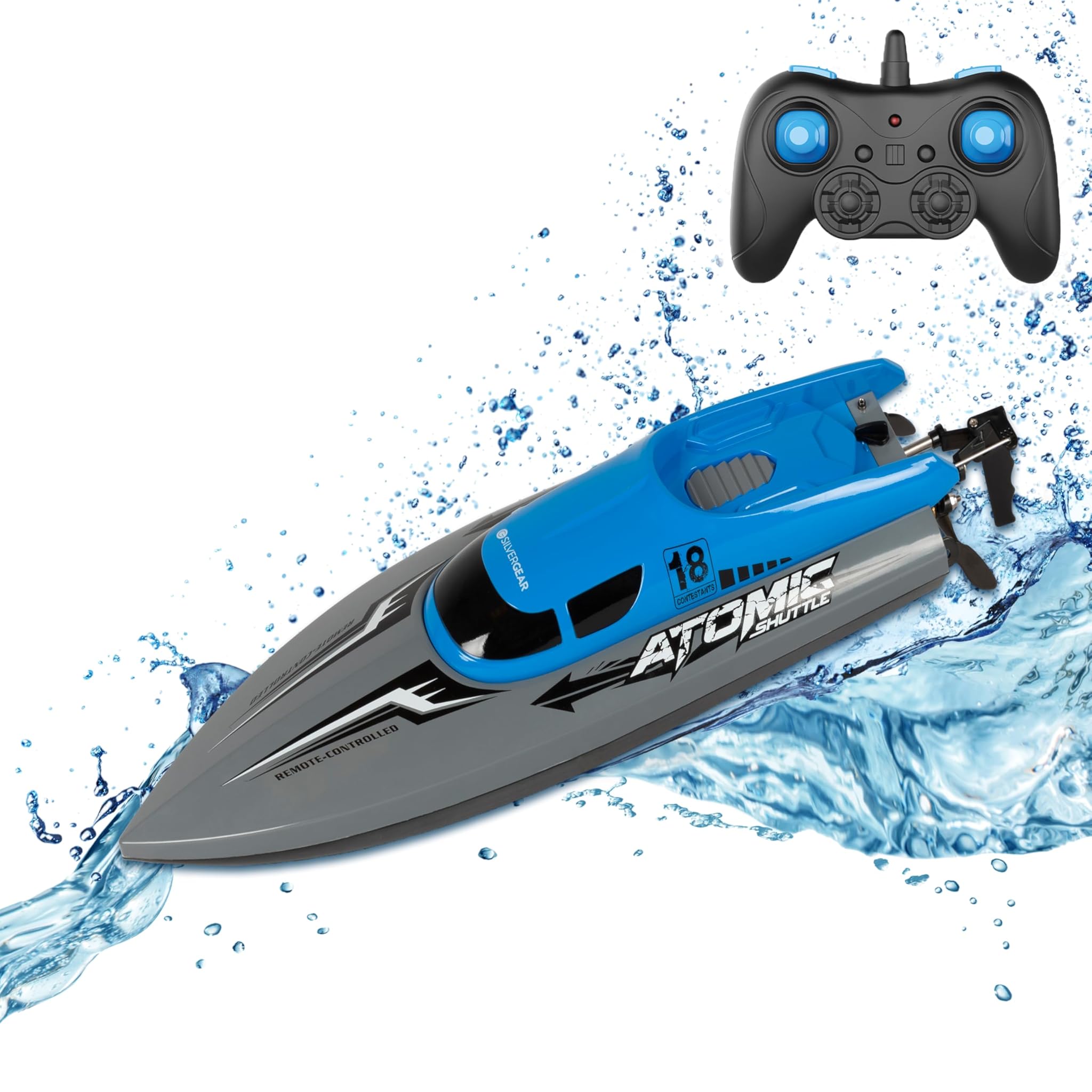 Silvergear® Barca Telecomandata Alta Velocità 30Km/h