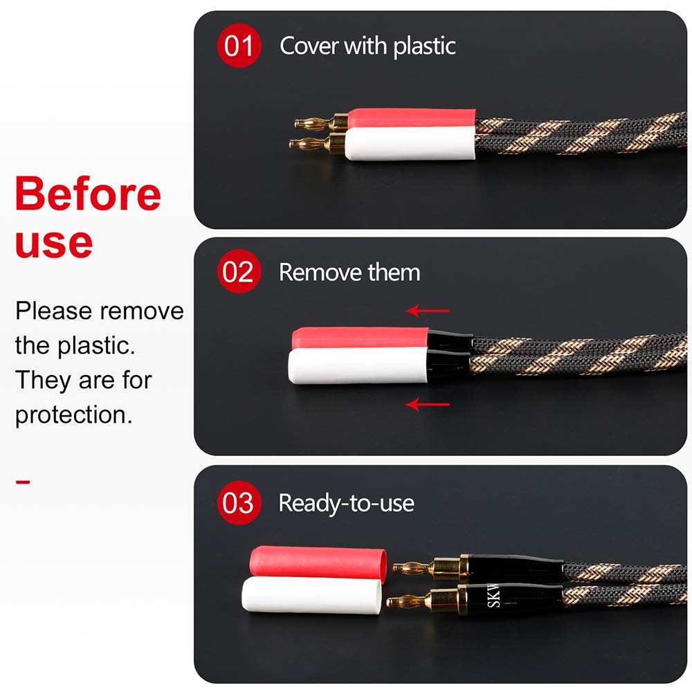 Skw Cavo Audiofilo per Altoparlanti 1.5M - immagine 6