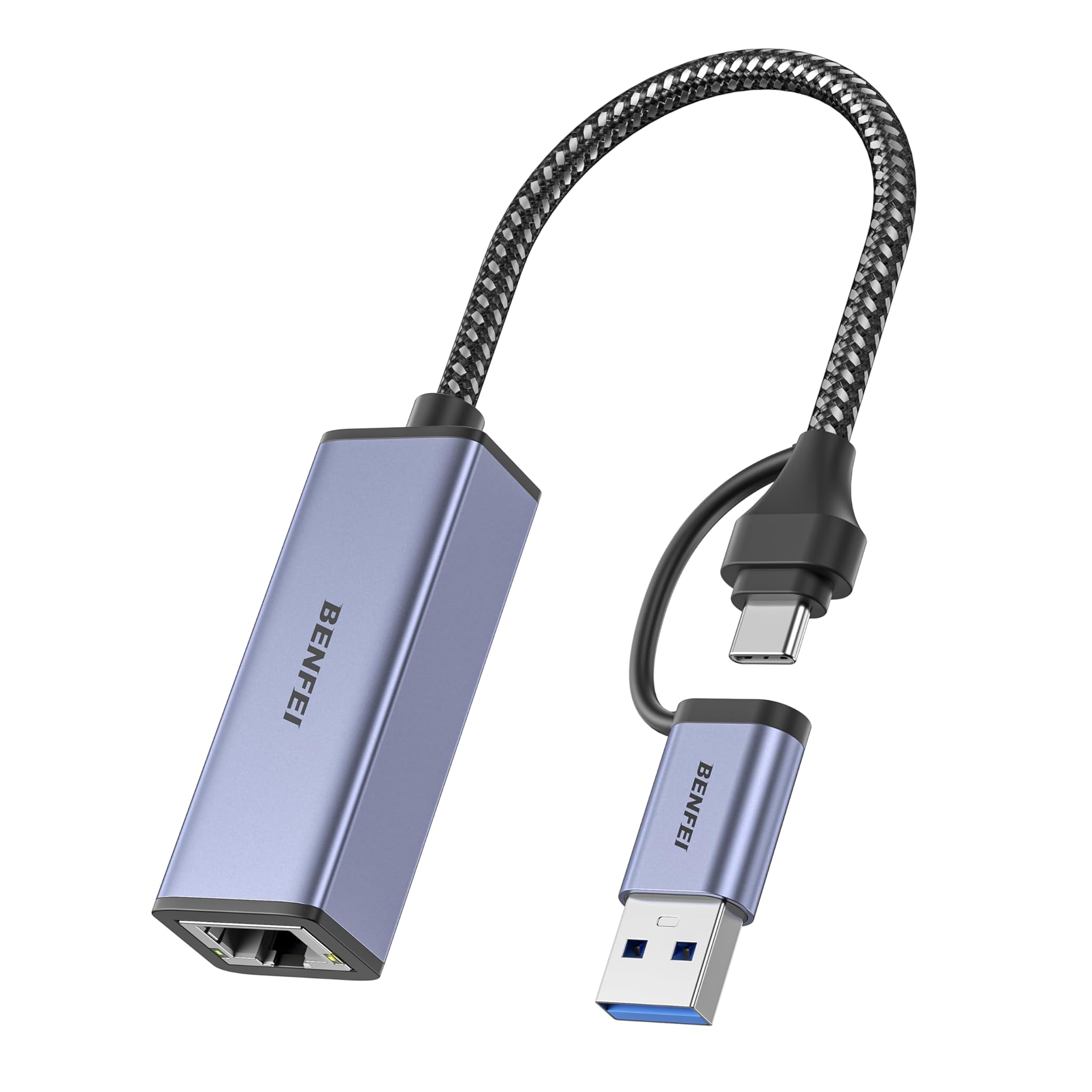 Benfei Adattatore USB 3.0 a Ethernet Gigabit