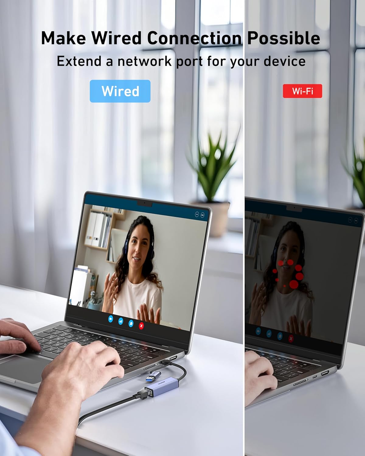 Benfei Adattatore USB 3.0 a Ethernet Gigabit - immagine 2