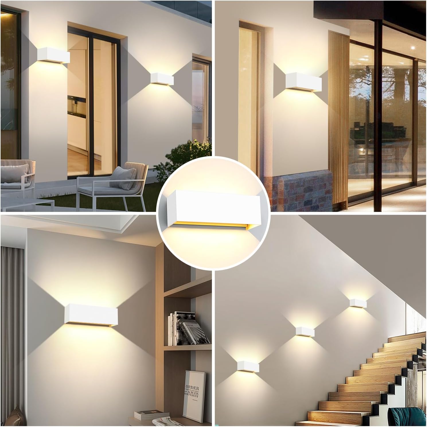 Kingwen Applique da Esterno/Interno 30W 3000K - immagine 6