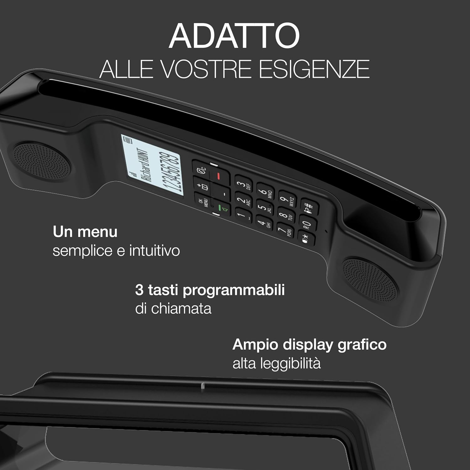 Alcatel ePure Iconic - Telefono Fisso Cordless DECT - immagine 3