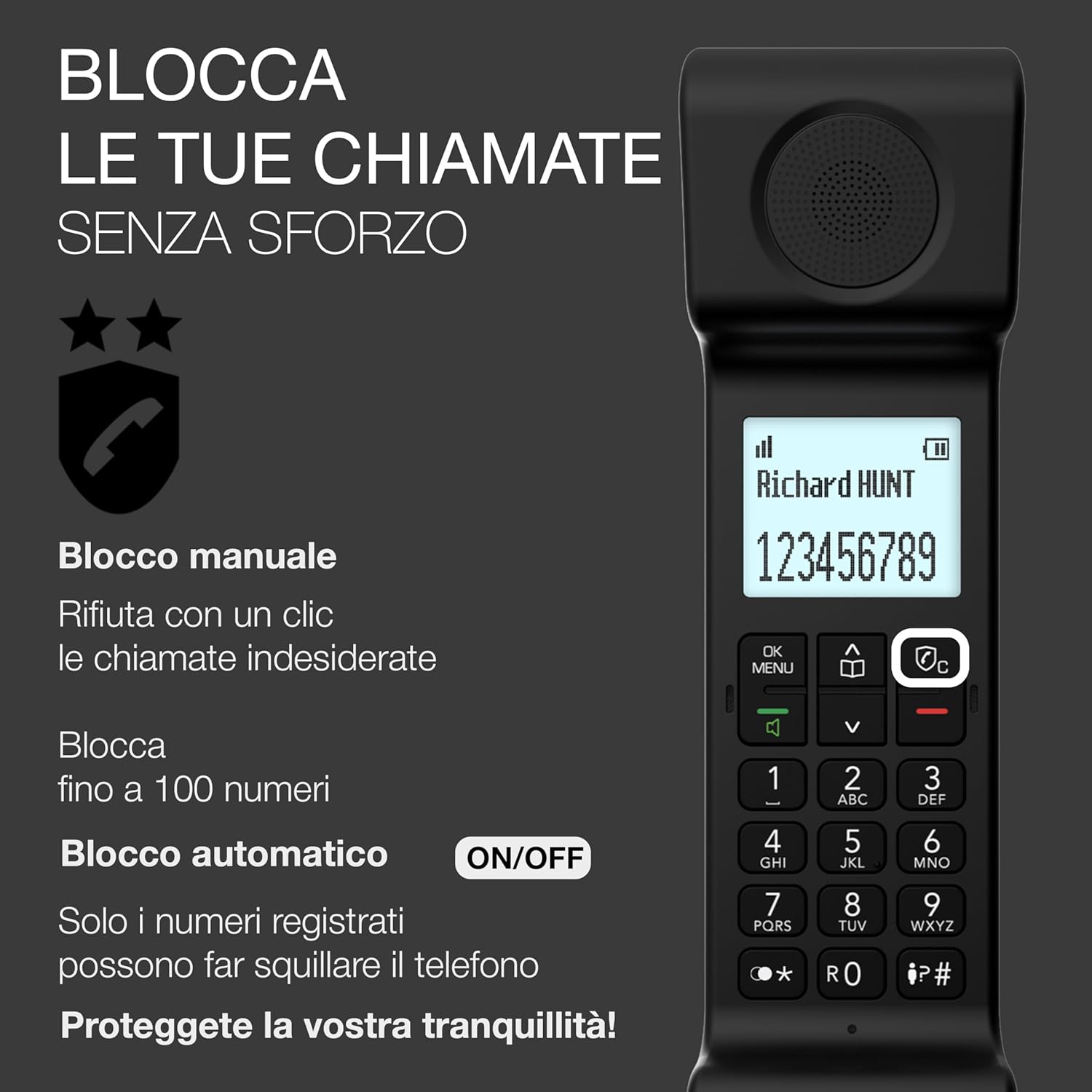 Alcatel ePure Iconic - Telefono Fisso Cordless DECT - immagine 4