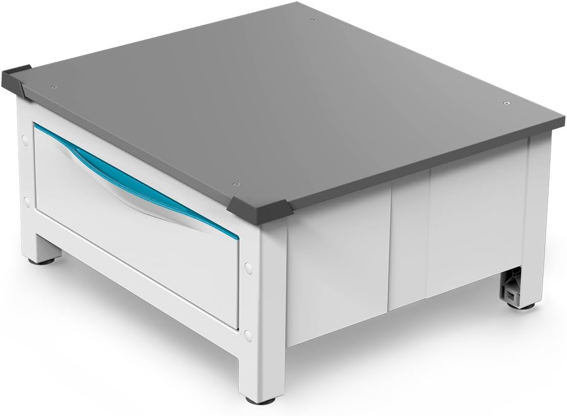 meliconi Base Space Extra - Rialzo Lavatrice/Asciugatrice, Bianco - immagine 1