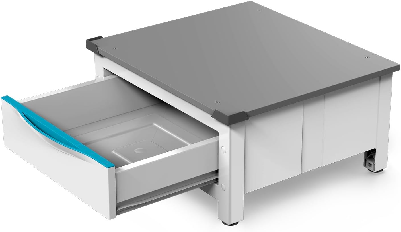 meliconi Base Space Extra - Rialzo Lavatrice/Asciugatrice, Bianco - immagine 5