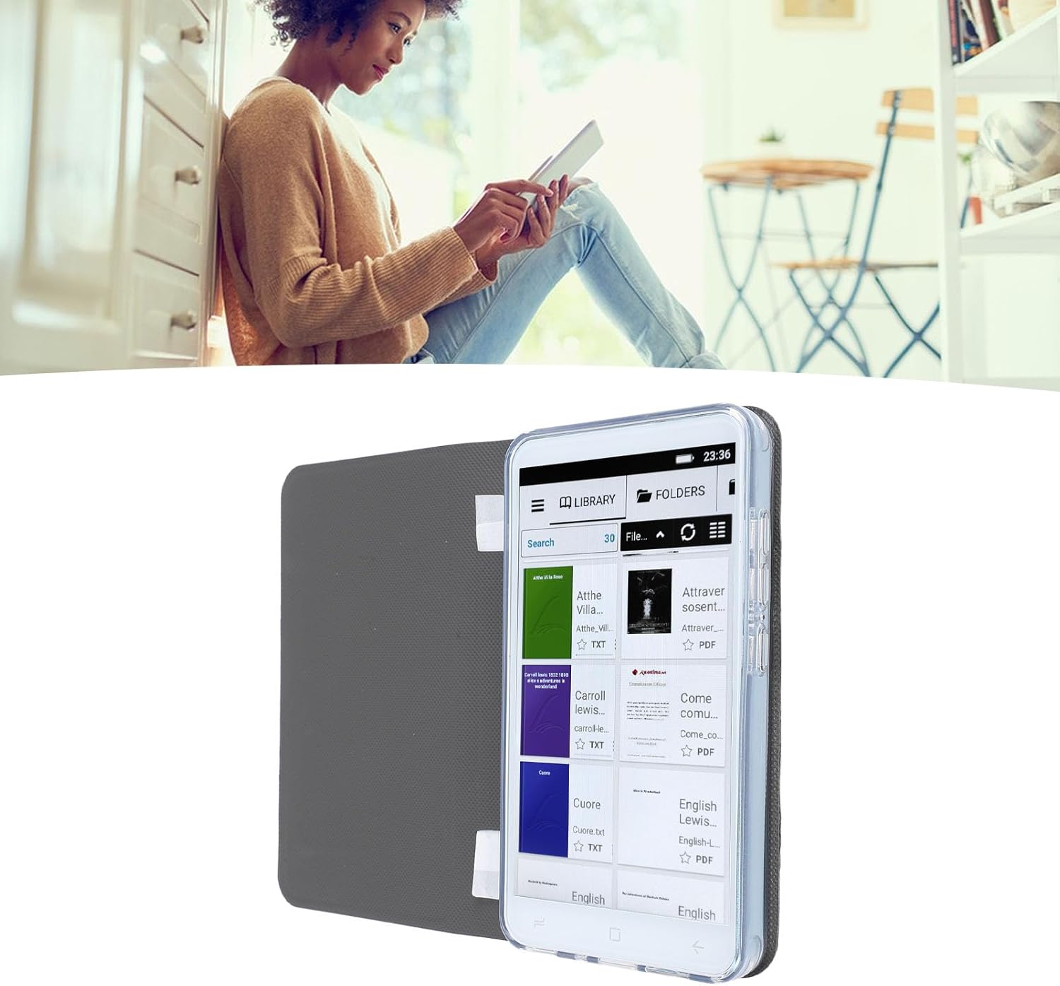 EReader 5 Pollici con Touch Screen LCD a Colori - immagine 8