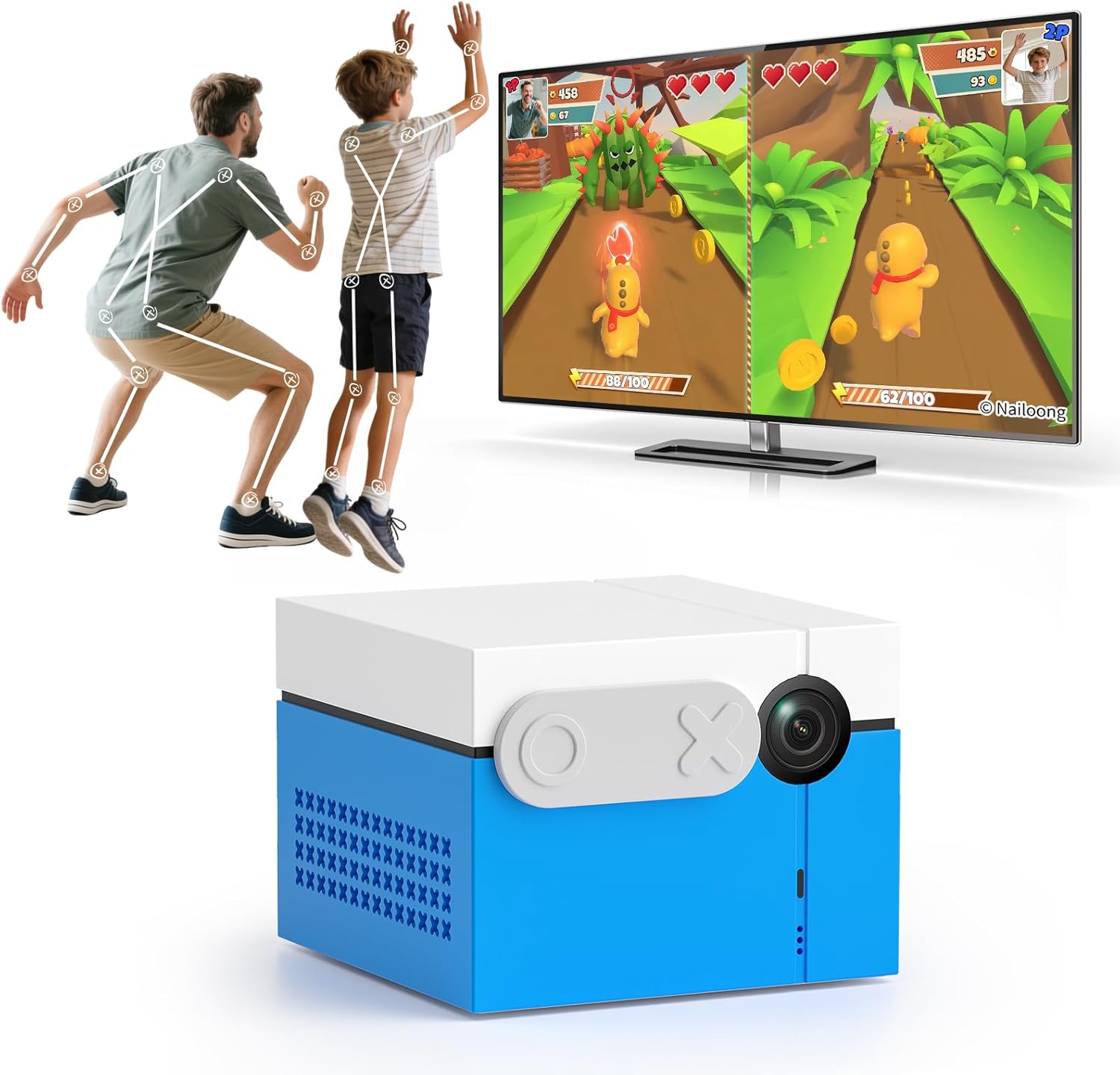 Kinhank MotionX - Console di Giochi a Sensore di Movimento - immagine 1