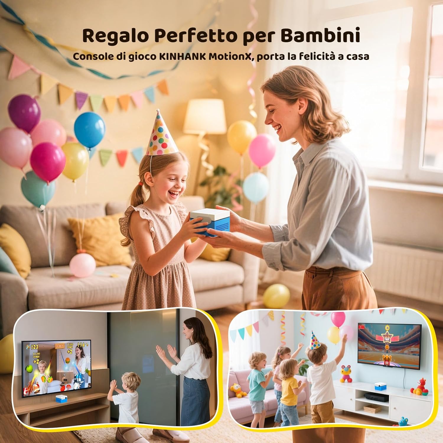 Kinhank MotionX - Console di Giochi a Sensore di Movimento - immagine 8