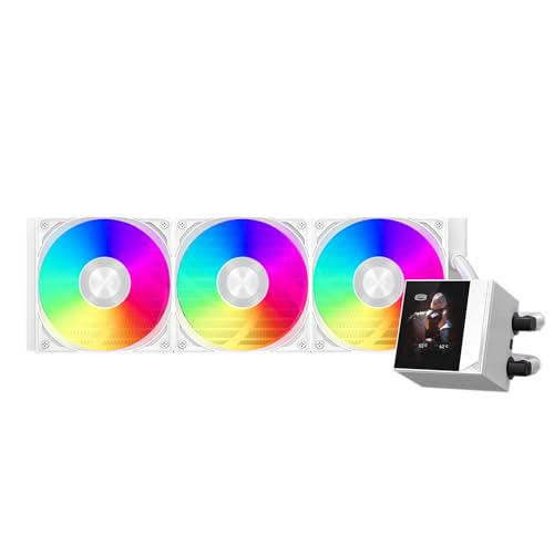 Raffreddatore CPU AIO 360mm con Display IPS 2,4"