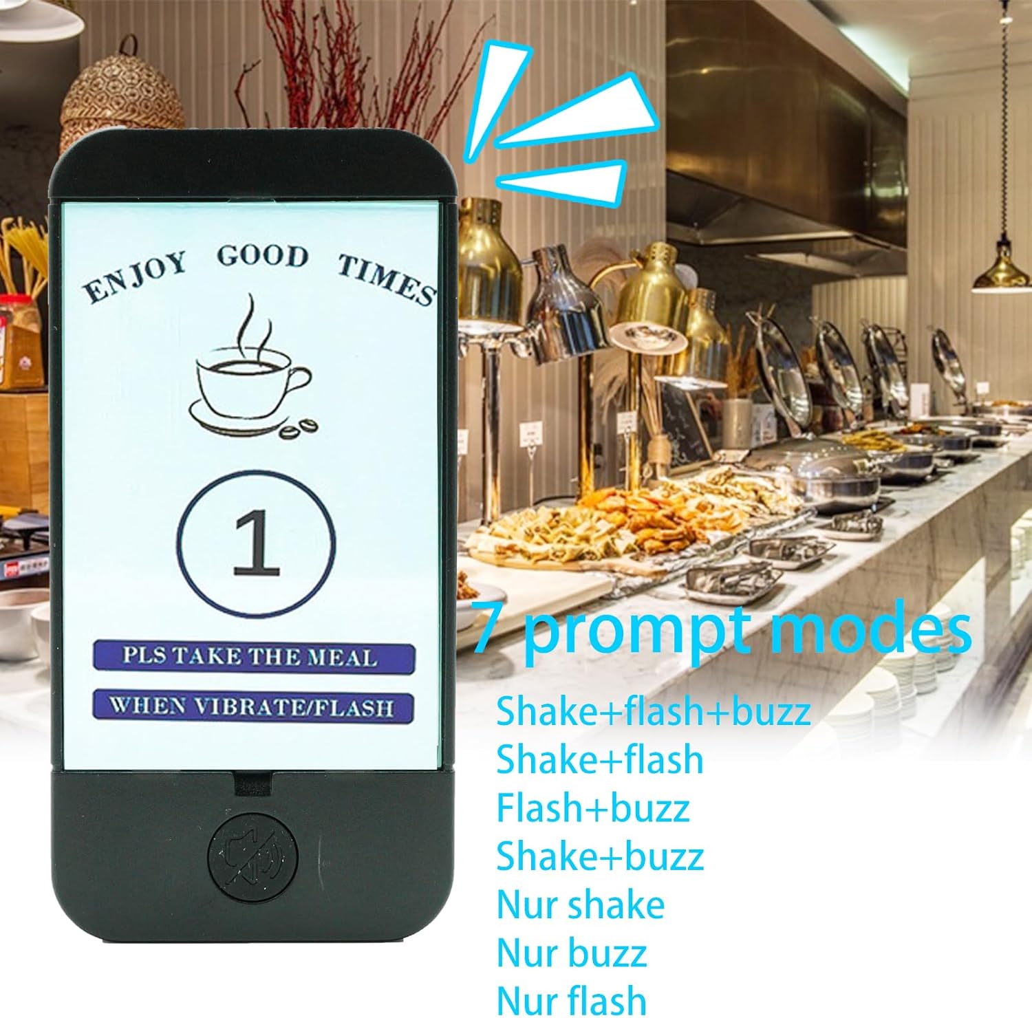 Pager System Ristorante 998 Canali (16 Pager) - immagine 1