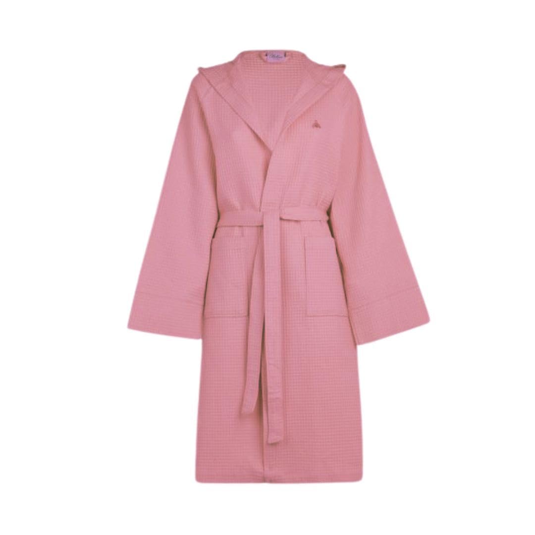 Bellora Accappatoio Nido D'Ape con Cappuccio, Cotone 400gr/mq