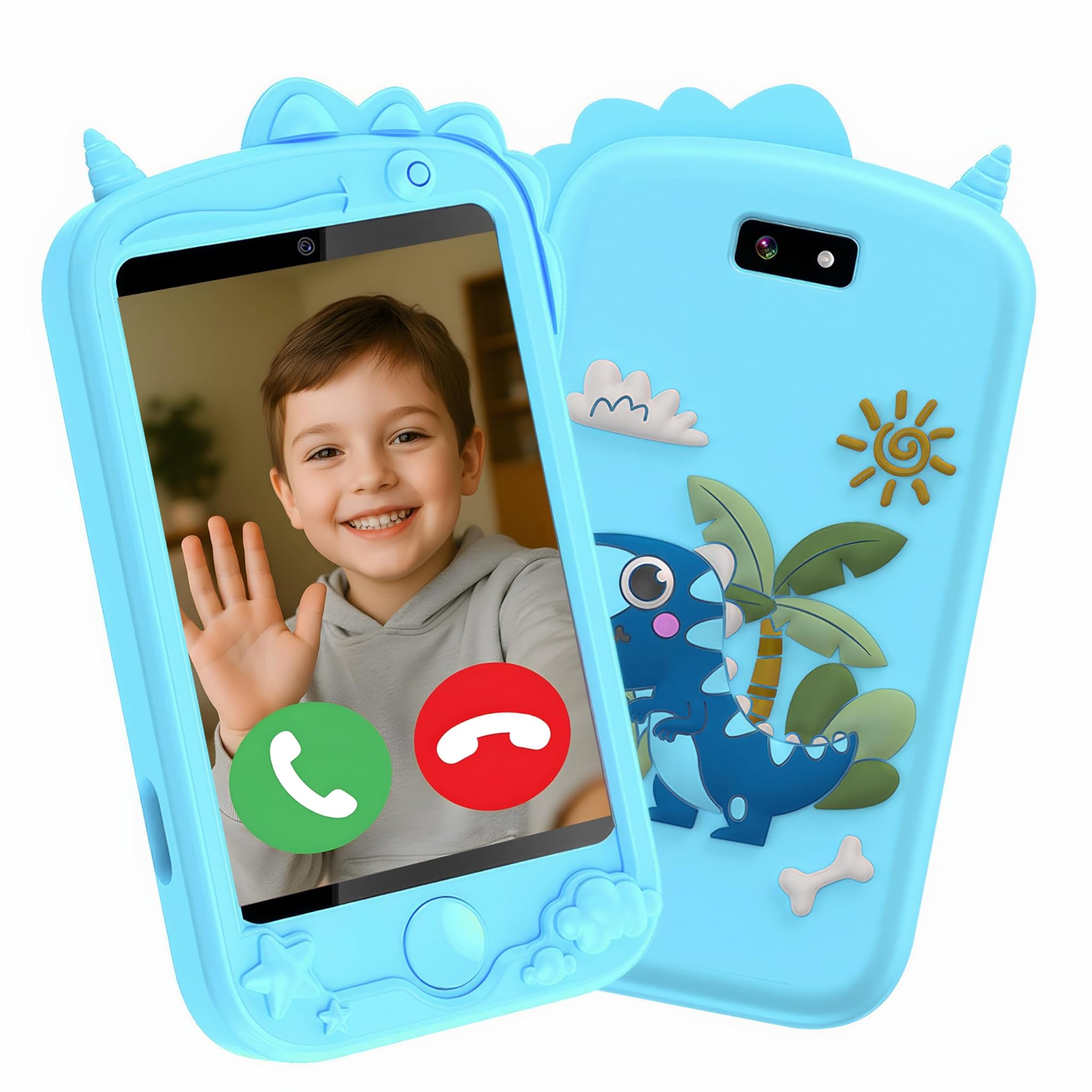 Silvergear® Smartphone per Bambini con GPS & SOS, Blu