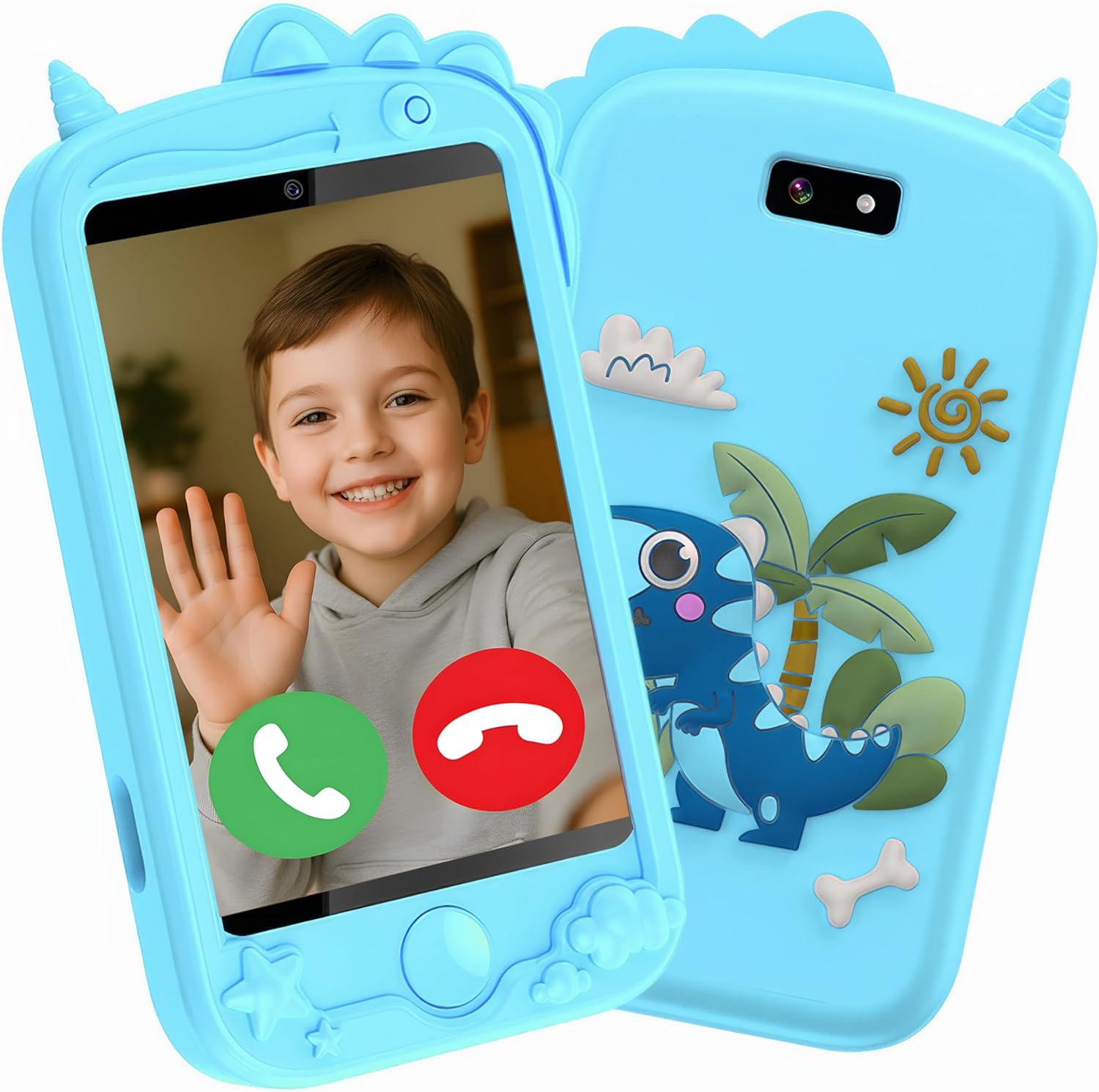 Silvergear® Smartphone per Bambini con GPS & SOS, Blu - immagine 1