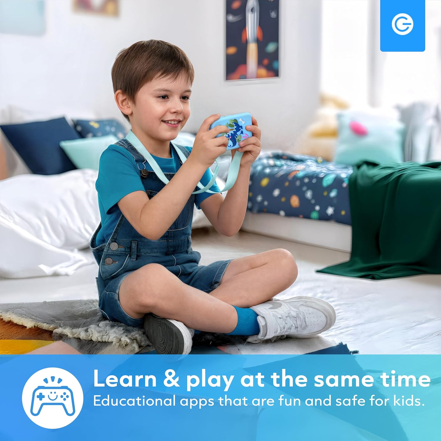 Silvergear® Smartphone per Bambini con GPS & SOS, Blu - immagine 6