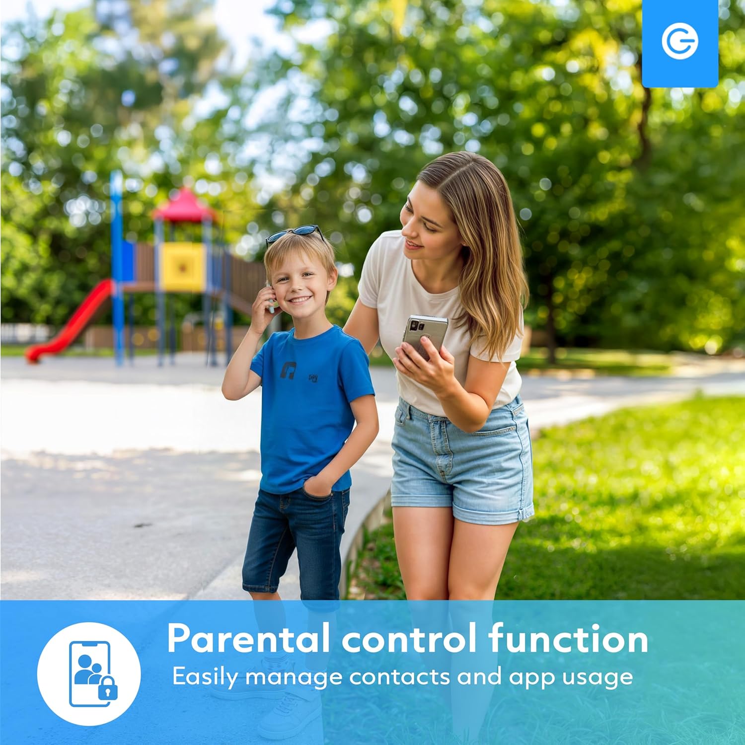 Silvergear® Smartphone per Bambini con GPS & SOS, Blu - immagine 8