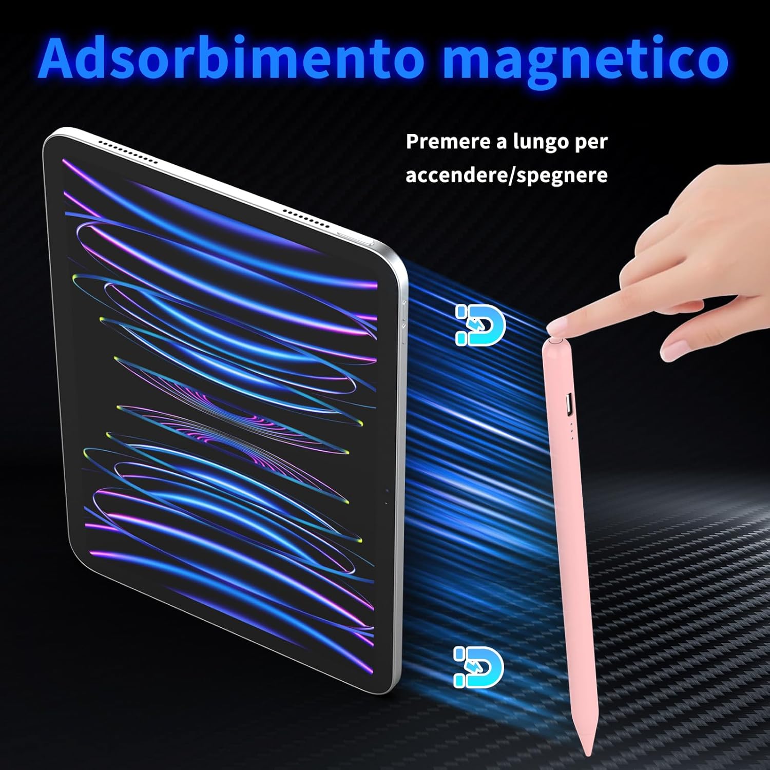 Penna per iPad 2018-2025 con Palm Rejection - immagine 5