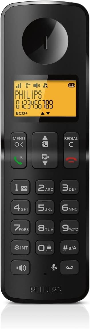 Philips Telefono Cordless D2651B/01 Singolo, Nero - immagine 2