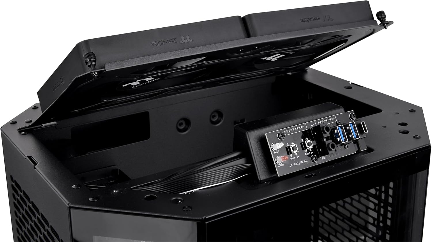 Thermaltake The Tower 300 ARGB Micro Chassis | Black - immagine 3