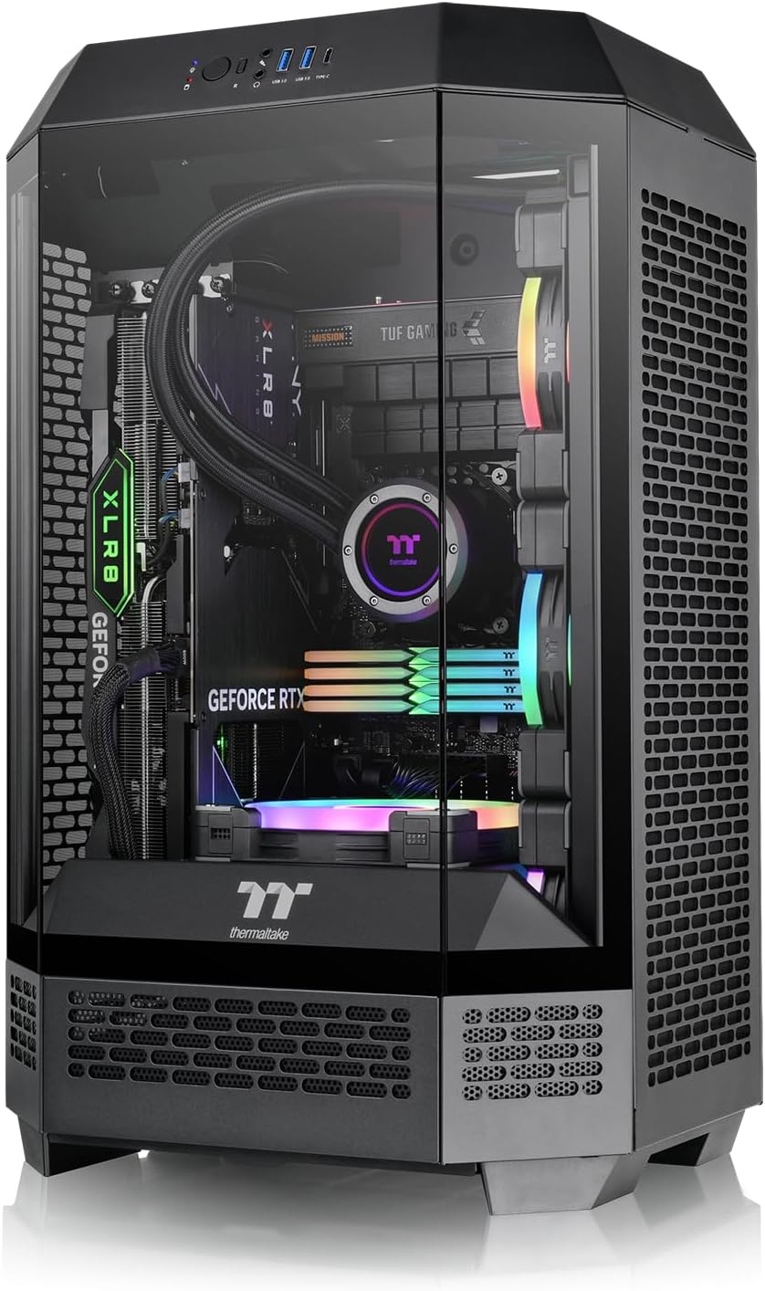 Thermaltake The Tower 300 ARGB Micro Chassis | Black - immagine 5