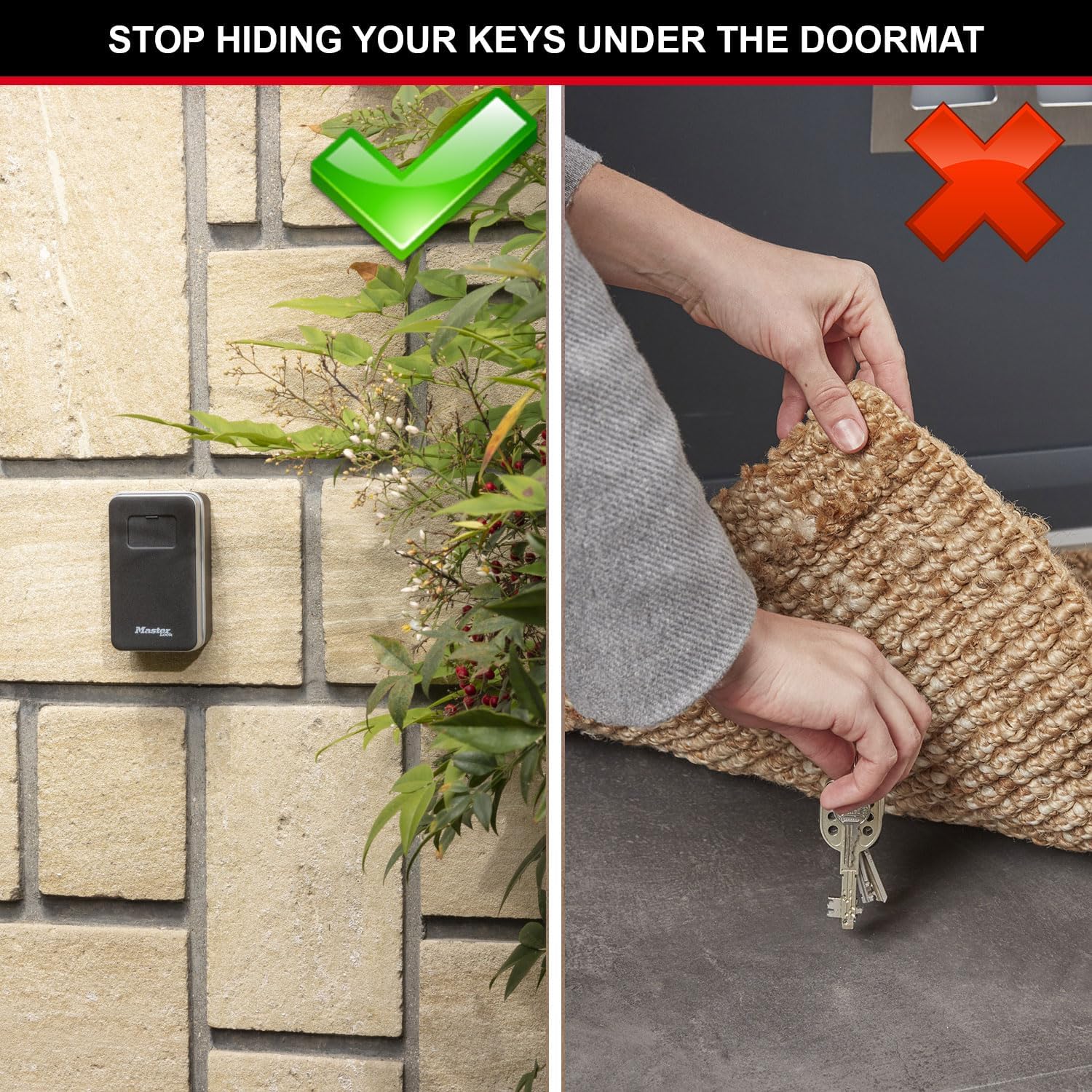 Master Lock Cassetta Portachiavi da Parete - immagine 3