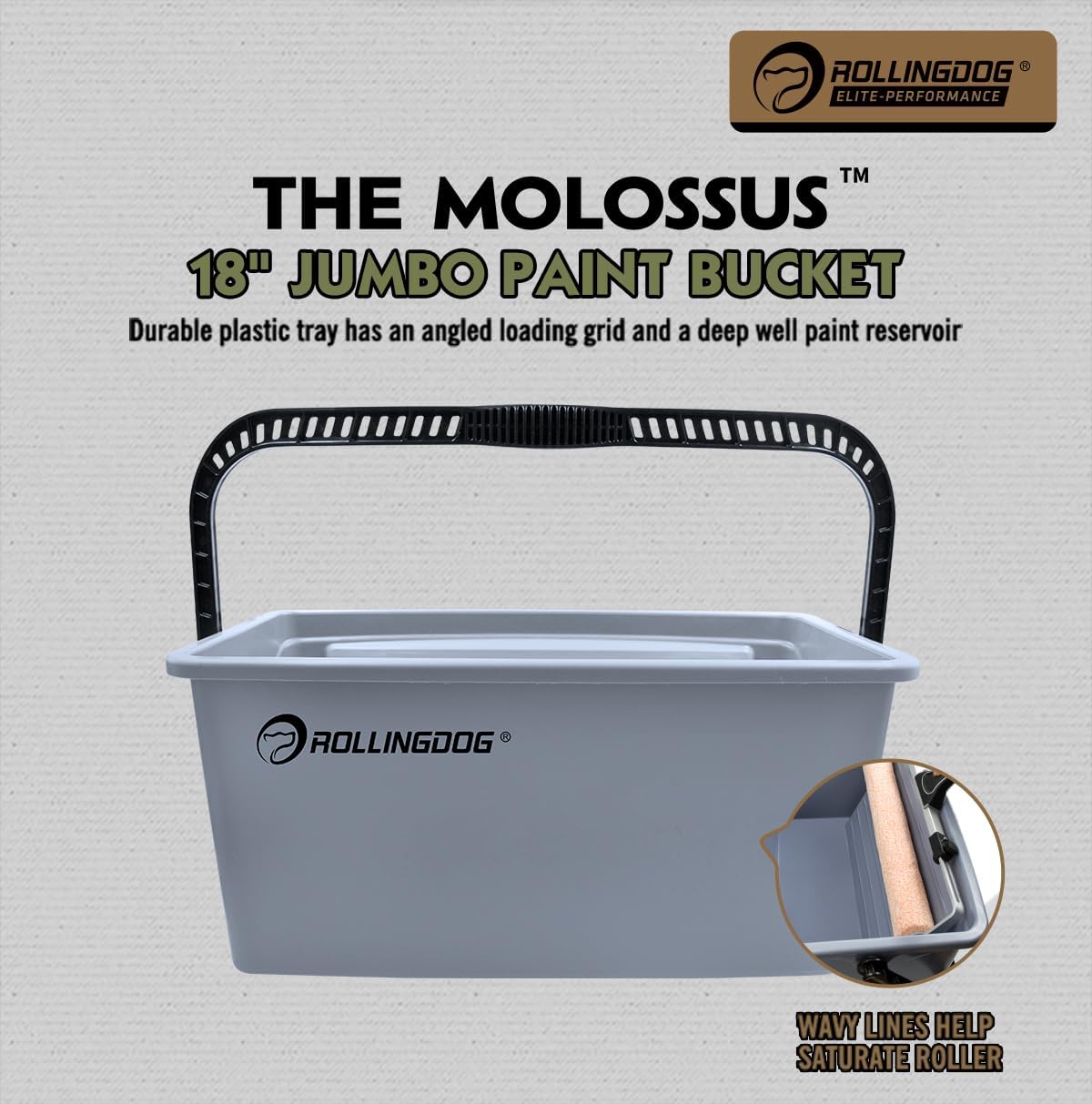 Rollingdog Secchio Rullo Extra Large 45,7 cm - immagine 5