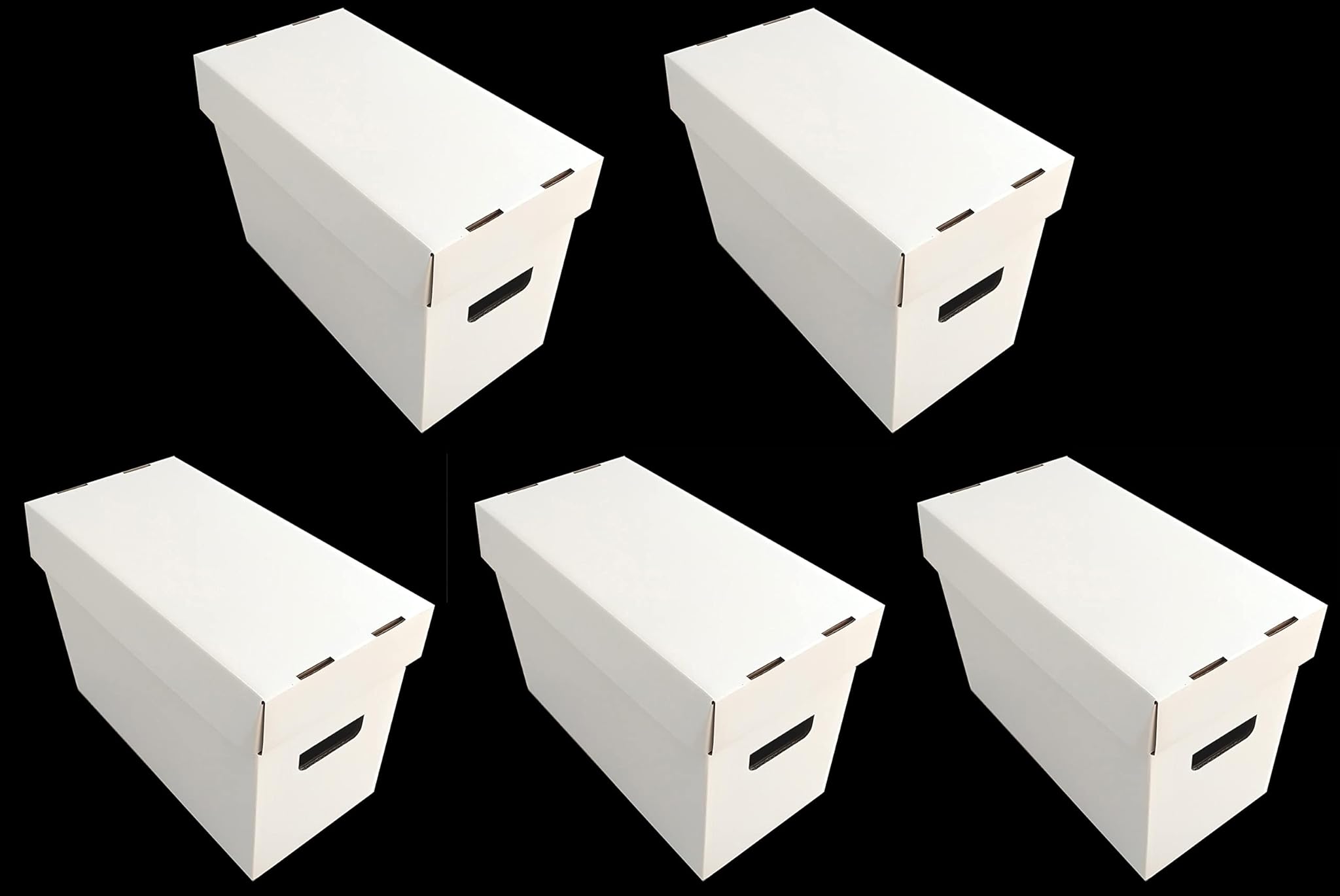 docsmagic.de 5x Short Comic Storage Box - 19.4 x 27.6 x 39.4