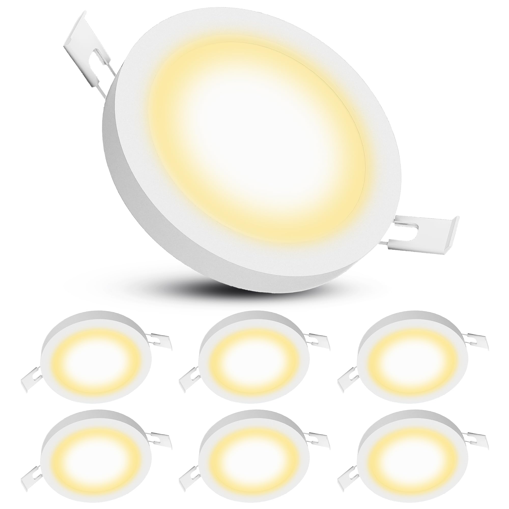 Ssc-luxon VORALO - Set 6 Faretti Incasso LED Bianchi