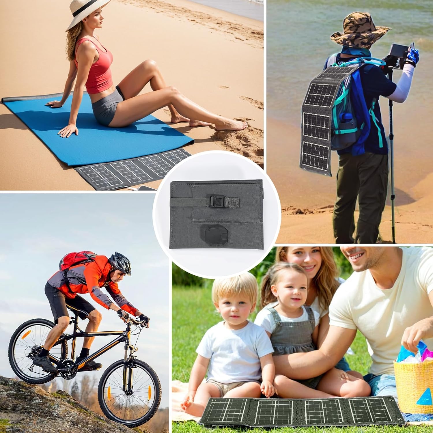 Pannello Solare Portatile Pieghevole 30W - immagine 6