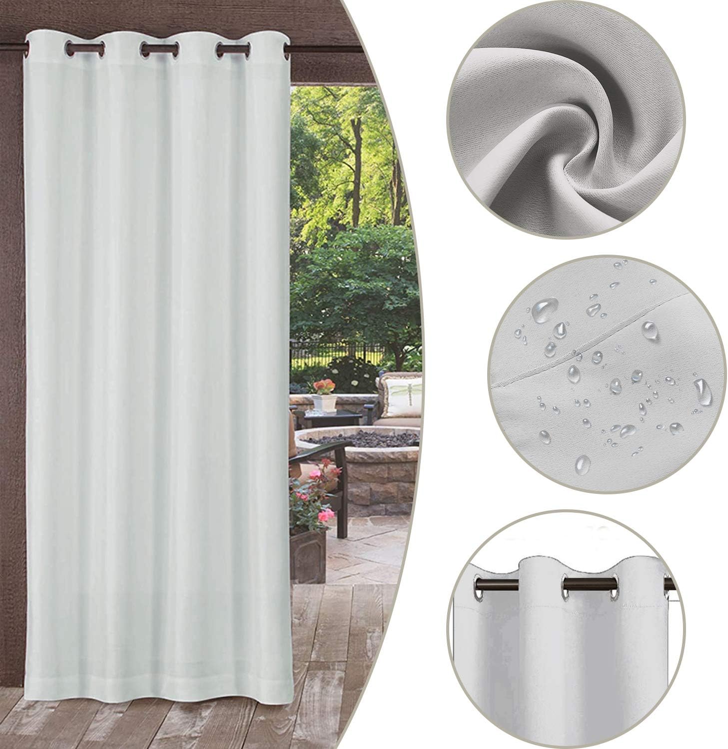 Ele Eleoption Tenda per Esterni 132x213cm, 2 Pezzi - immagine 4