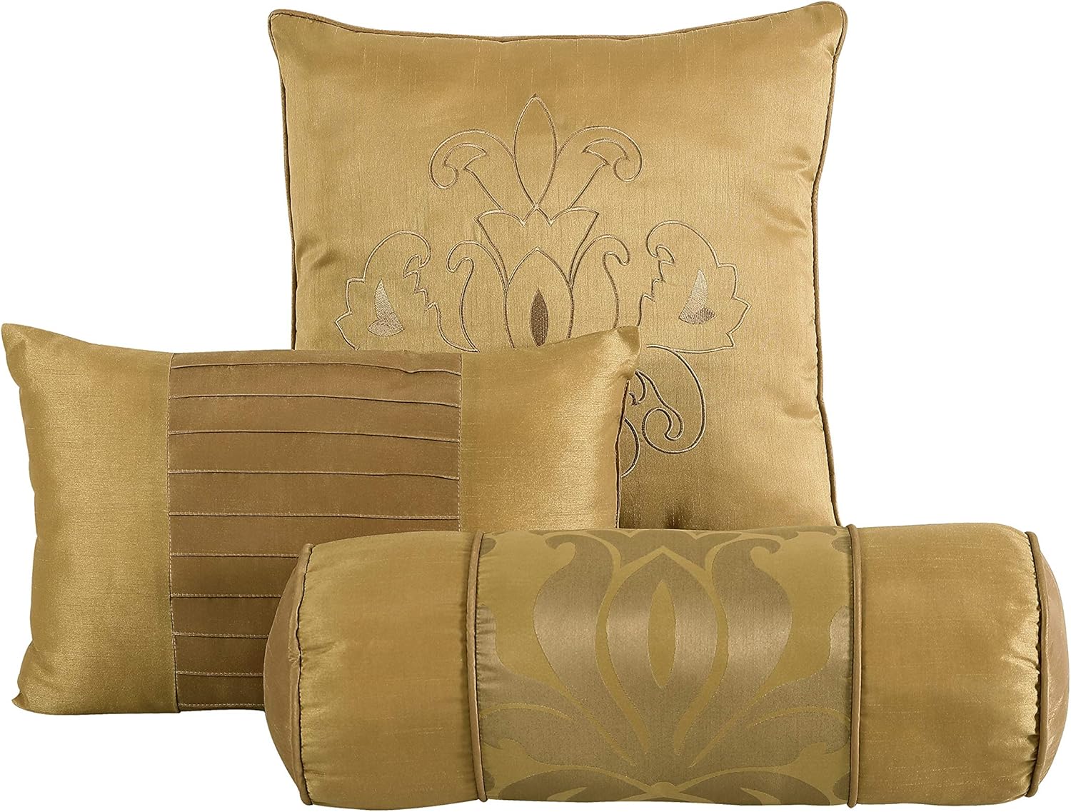 Chezmoi Collection Set Copripiumino Floreale Jacquard - immagine 4