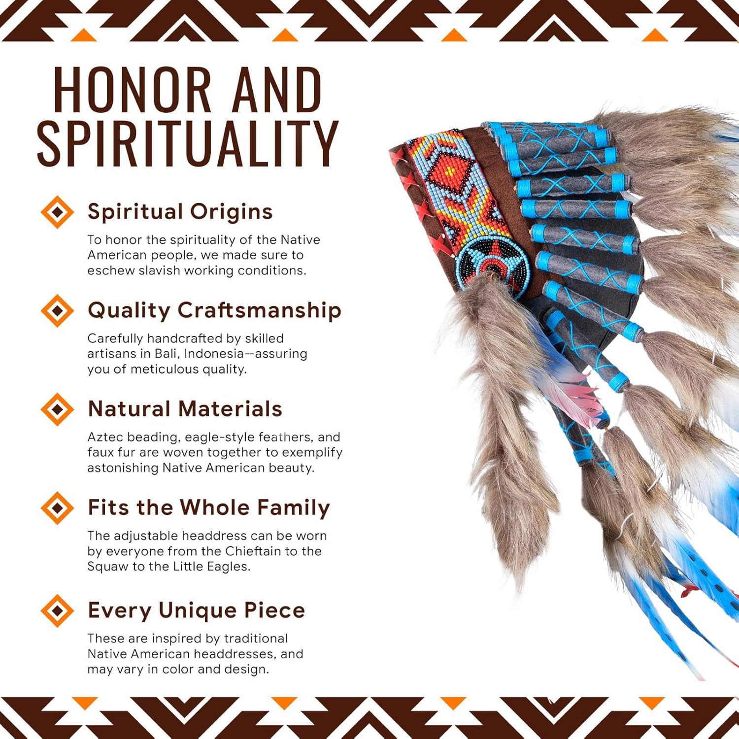 Pink Pineapple Copricapo Nativi Americani - immagine 4