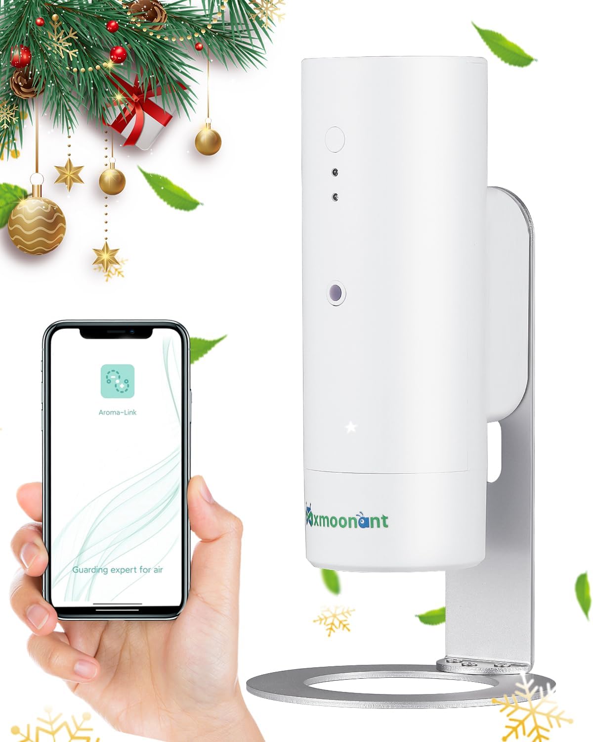 Mxmoonant Diffusore Olio Essenziali Senza Acqua, 130ml