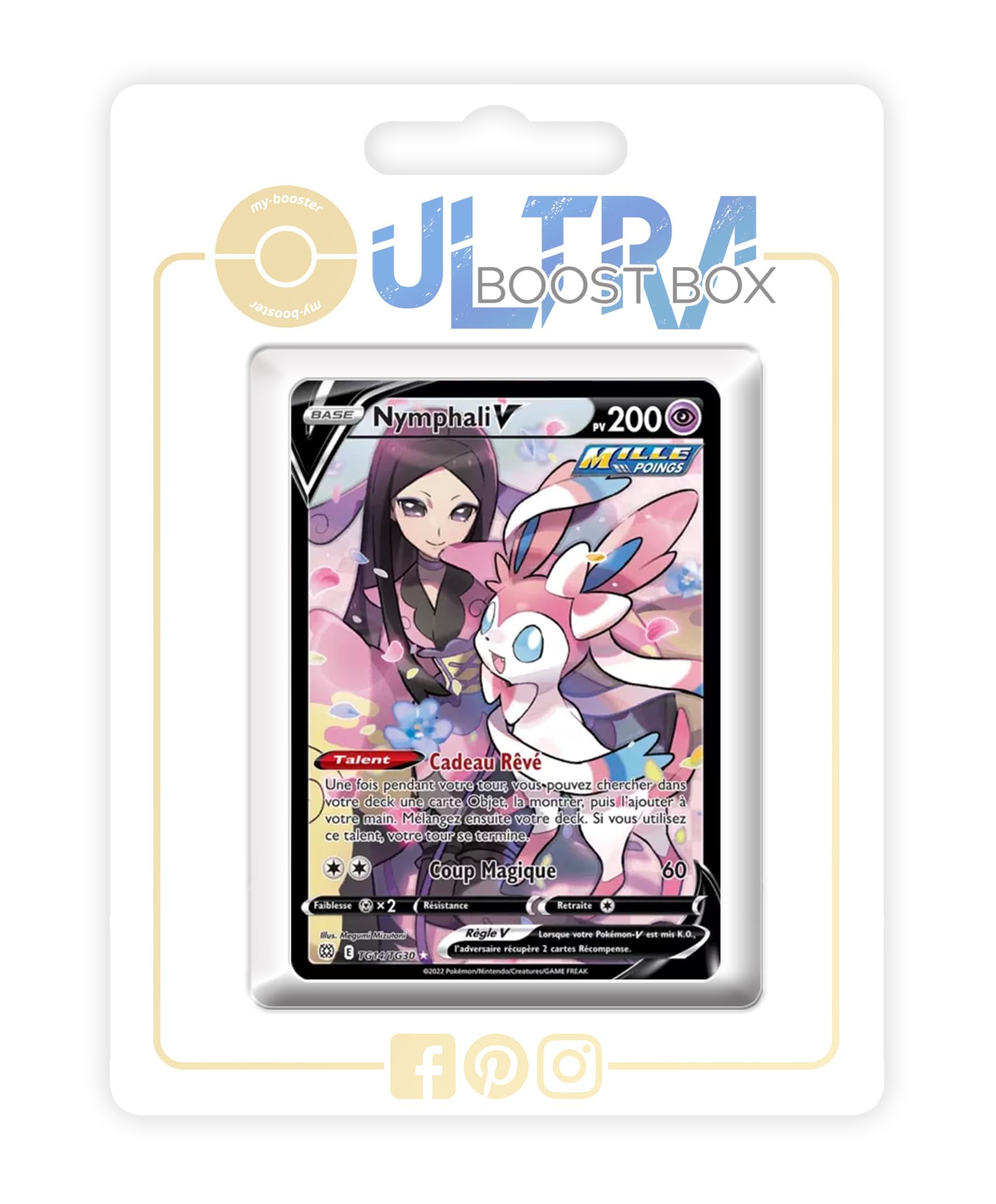 my-booster- Pokémon Company SWSH09-FR24-UB-TG14, Multicolore