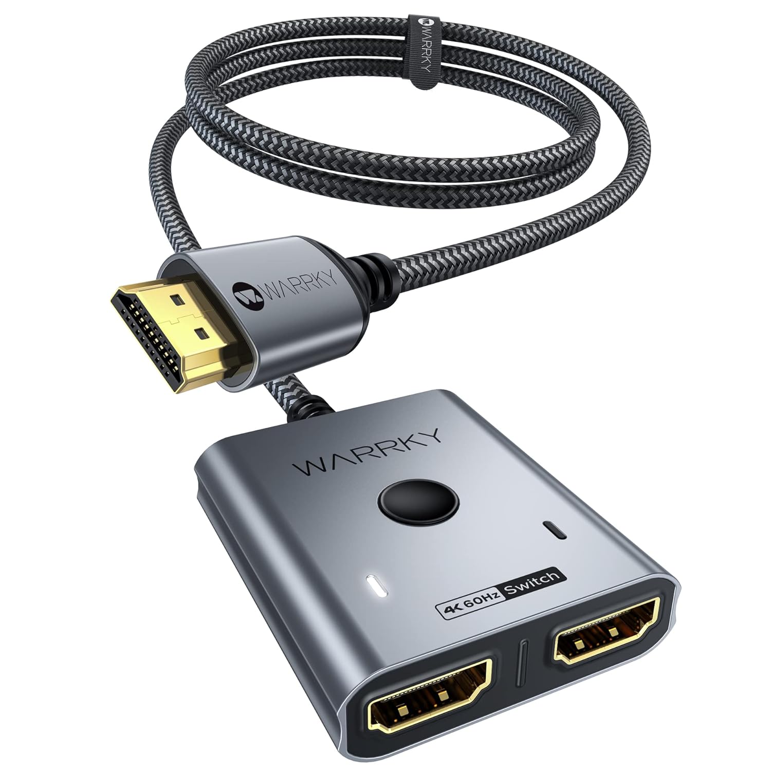 Warrky Switch HDMI 4K@60Hz - Sdoppiatore Bidirezionale - immagine 1