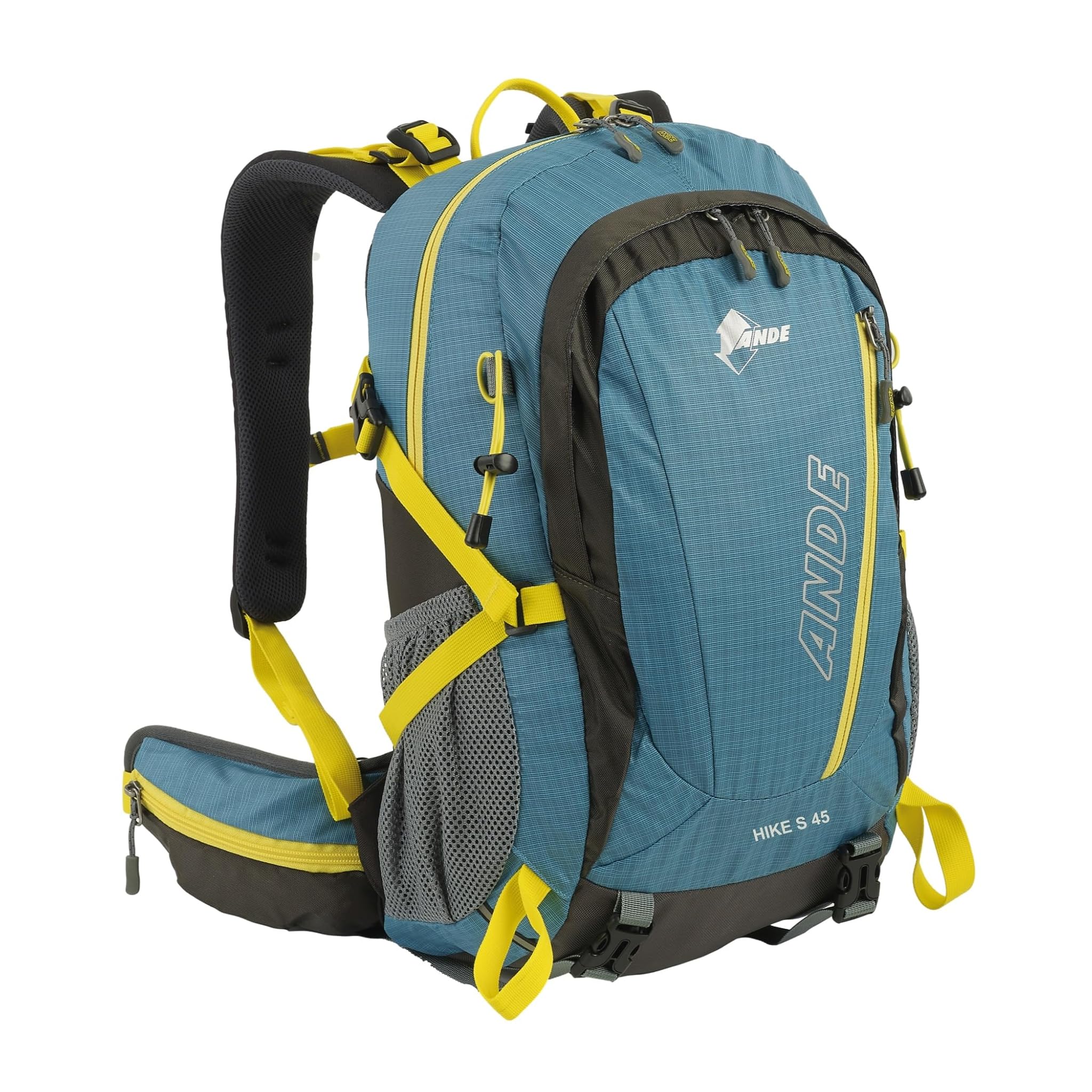 Ande Hike 45lt Shield ZAINO TECNICO | MULTIFUNZIONE | GRANDE CAPACITA' Unisex - Adulto (Pacco da 1)