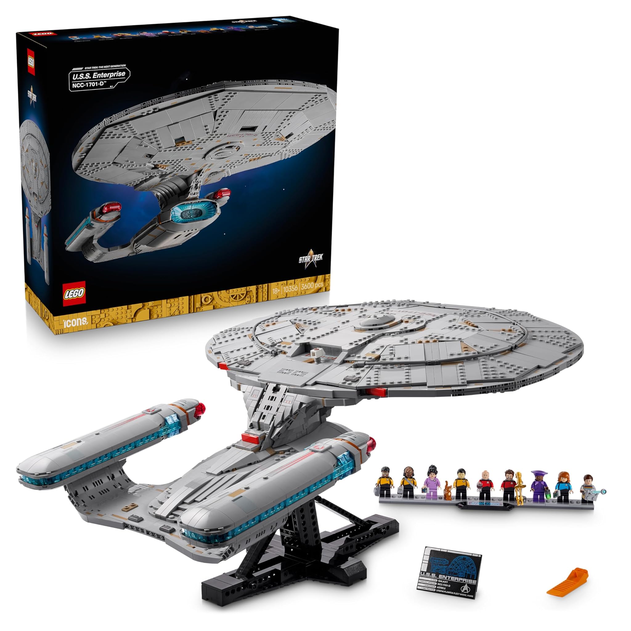 LEGO Icons Star Trek: U.S.S. Enterprise NCC-1701-D