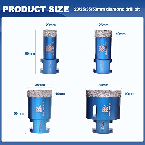 Brschnitt Set Punte per Trapano Diamantate M14 - immagine 1