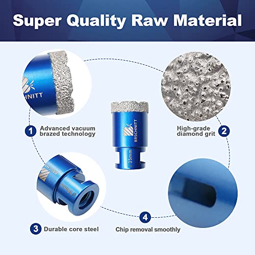 Brschnitt Set Punte per Trapano Diamantate M14 - immagine 3