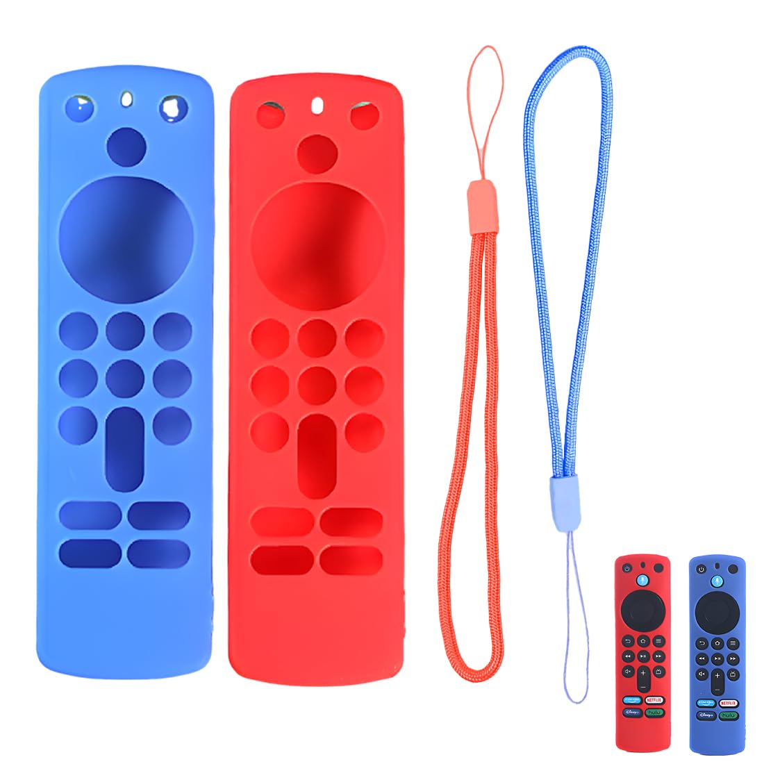 Custodia in Silicone per Telecomando Vocale (2 Pezzi)