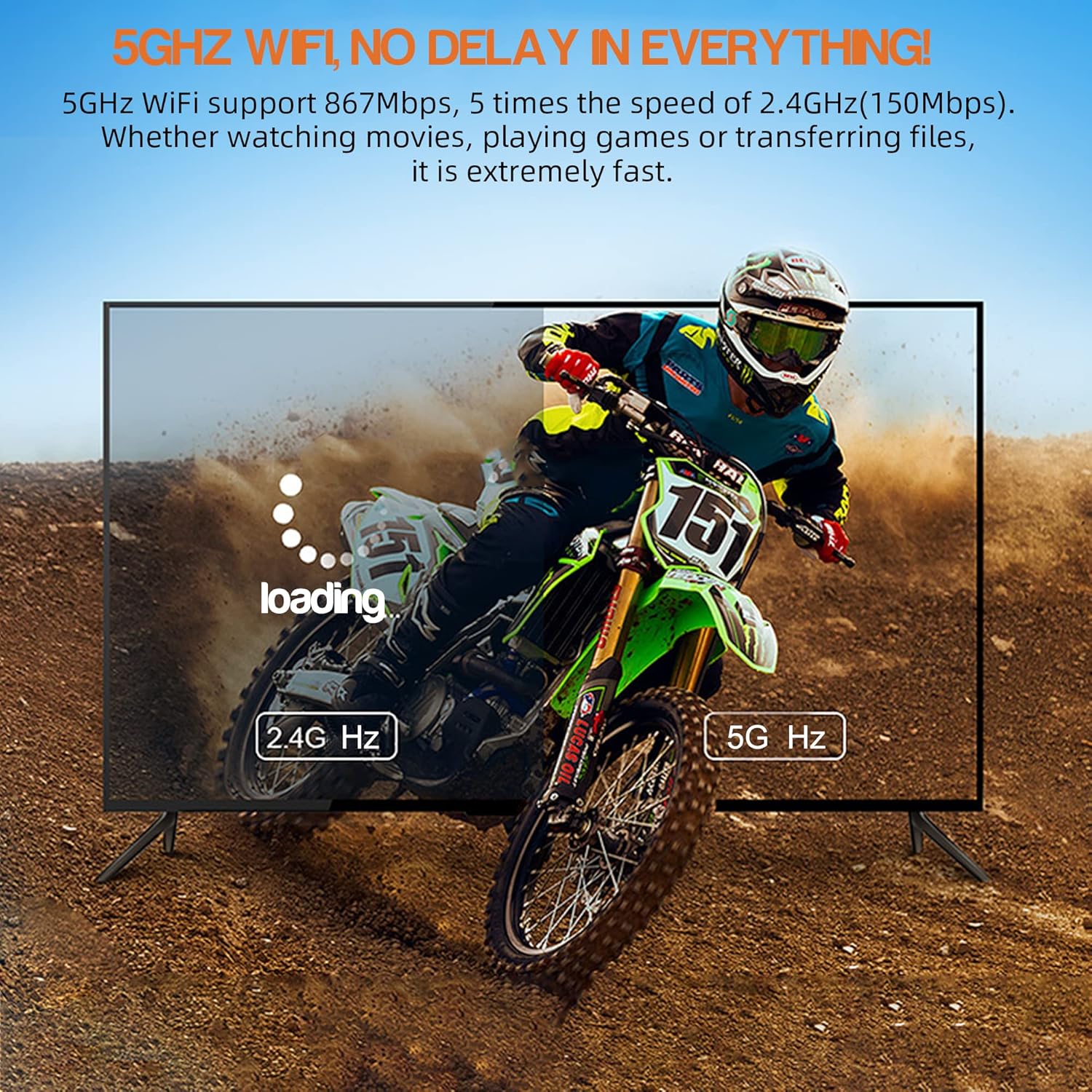 Fiyapoo Miracast Dongle 4K & 5G Wireless HDMI - immagine 3