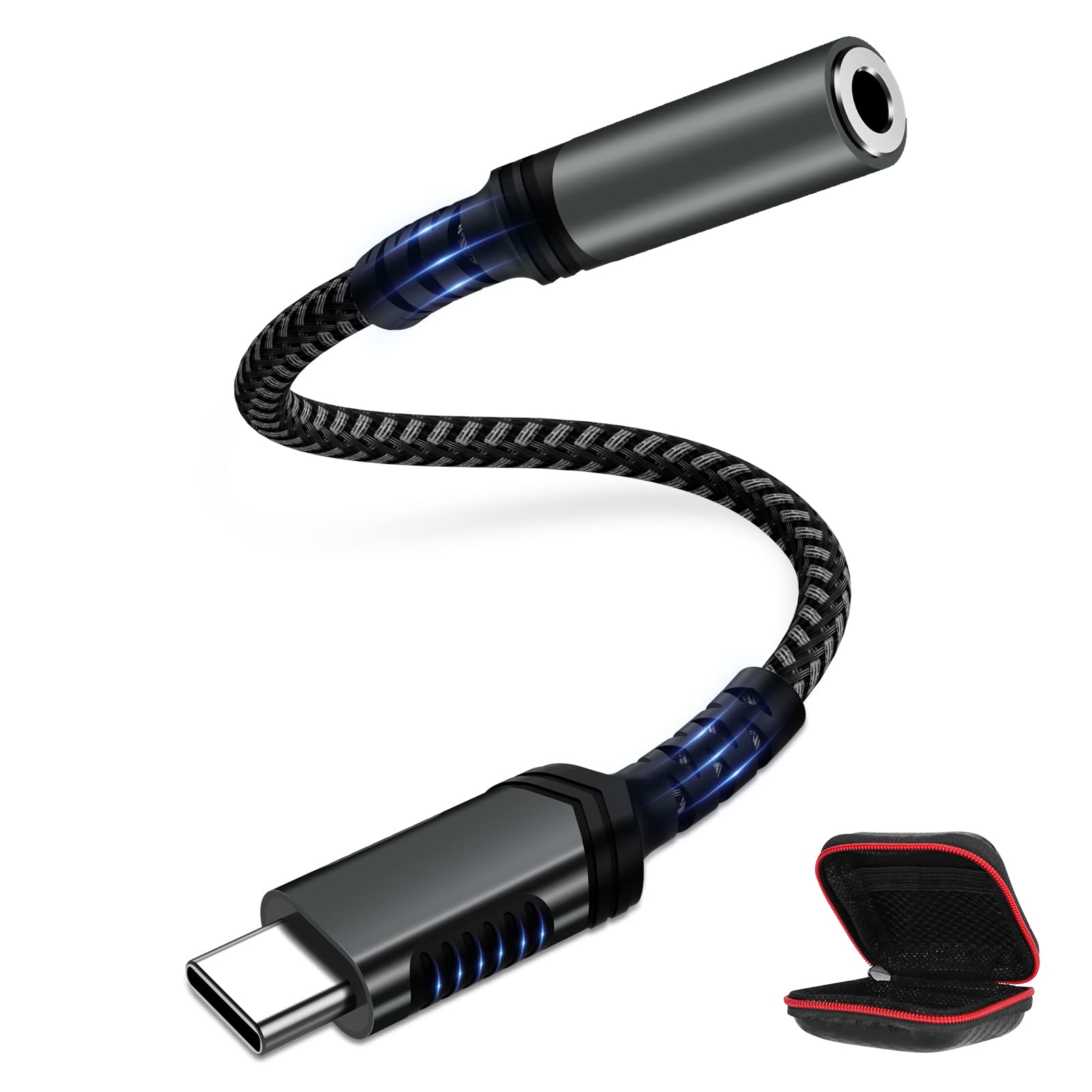Adattatore USB C Jack 3.5mm con Chip DAC Audio